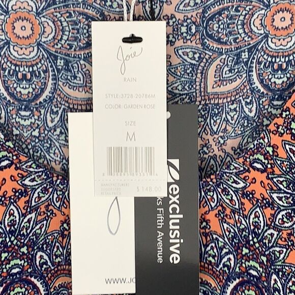 NWT!!! JOIE 100% Silk Tank Sz M - Picture 5 of 7